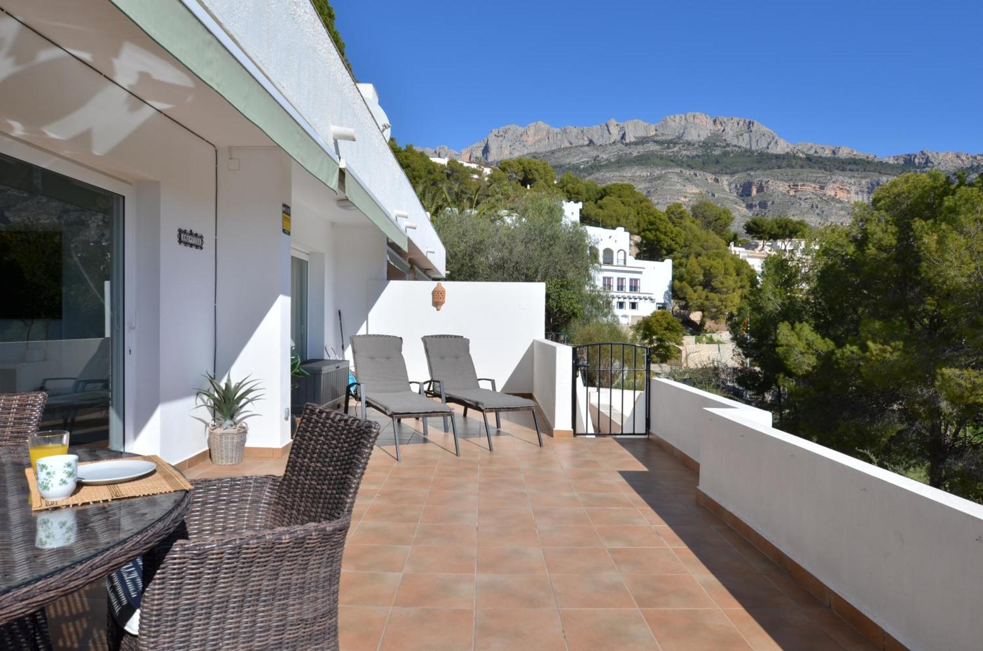 Апартаменти Altea La Vella, Casa Ama Vida Екстер'єр фото
