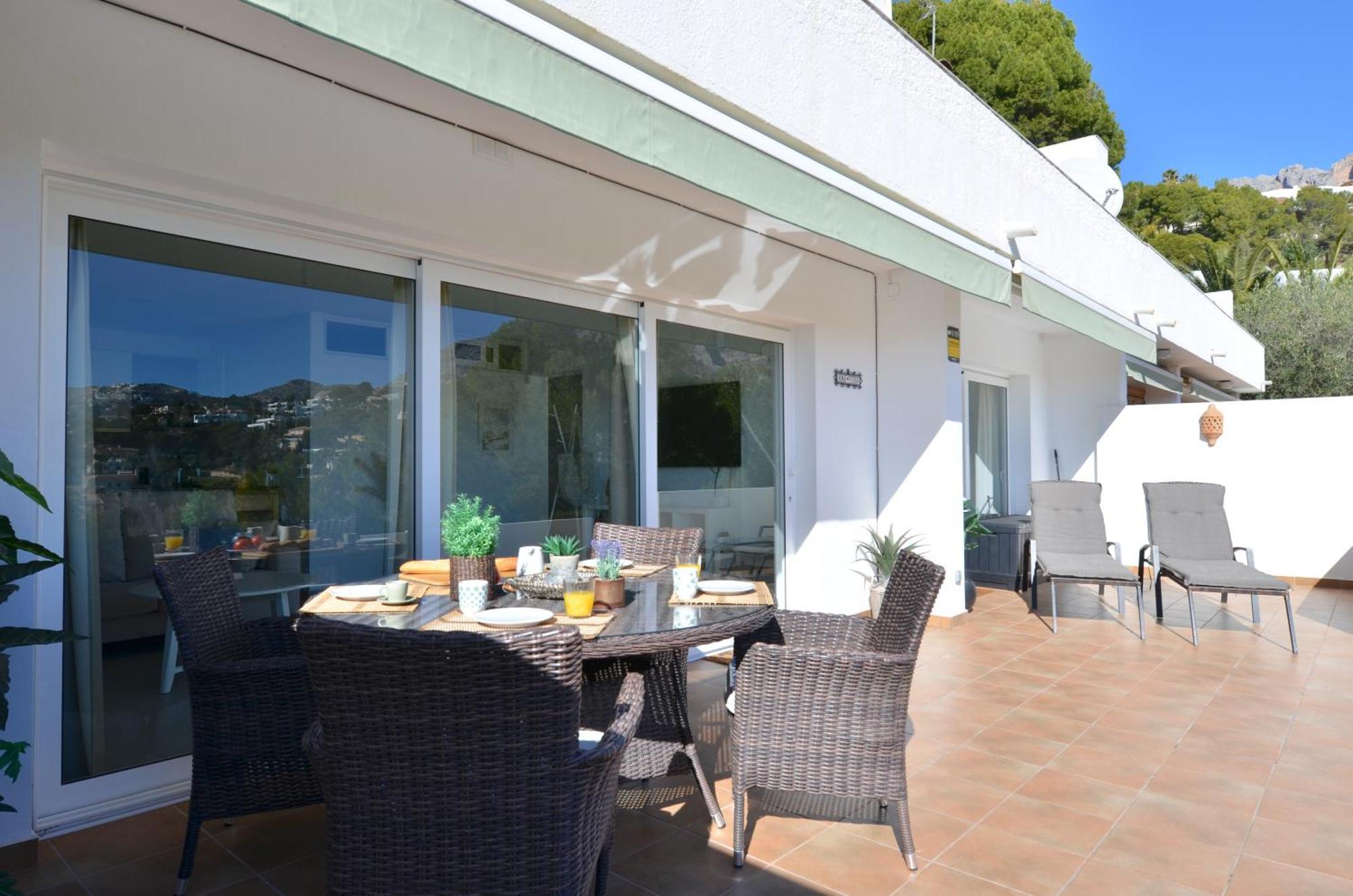Апартаменти Altea La Vella, Casa Ama Vida Екстер'єр фото