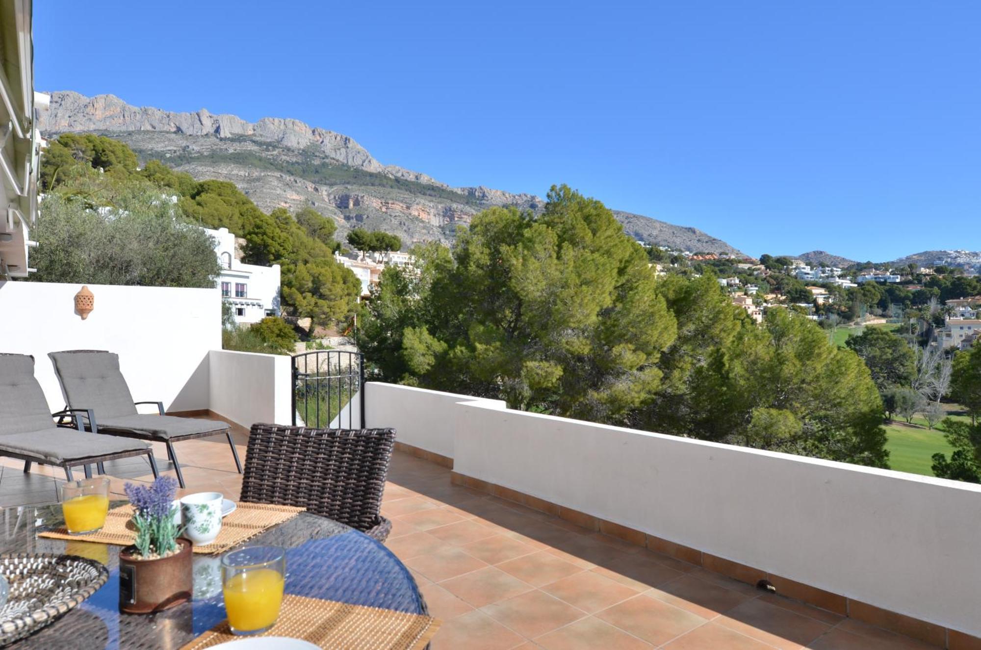 Апартаменти Altea La Vella, Casa Ama Vida Екстер'єр фото